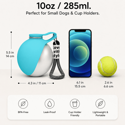 PupFlow™ A refined hydration essential for life on the go.